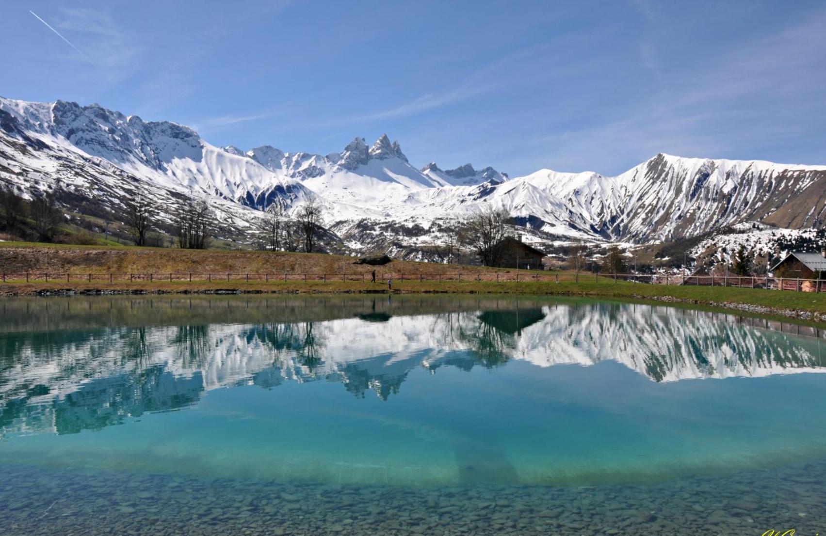Appart - Chalet Du Hameau Des Aiguilles Albiez-Montrond Luaran gambar