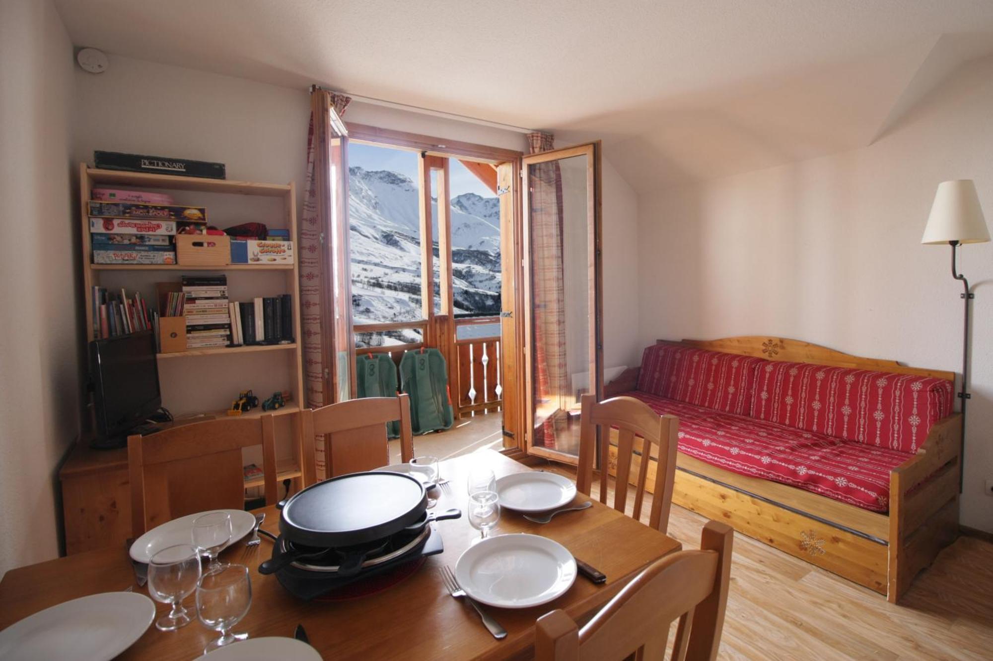 Appart - Chalet Du Hameau Des Aiguilles Albiez-Montrond Luaran gambar